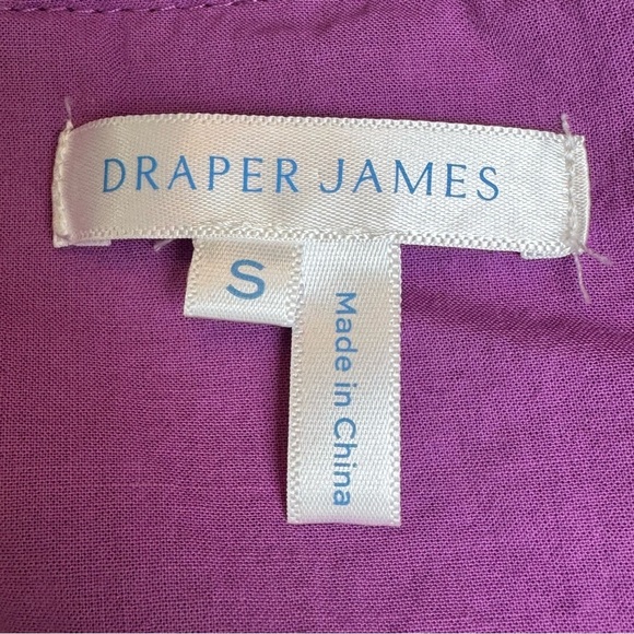 Draper James Purple Eyelet Top - Picture 8 of 9